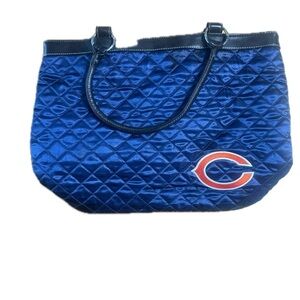 Pro-Fan-Ity Chicago Bears Quilted Purse /Handbag, 15" x 13"